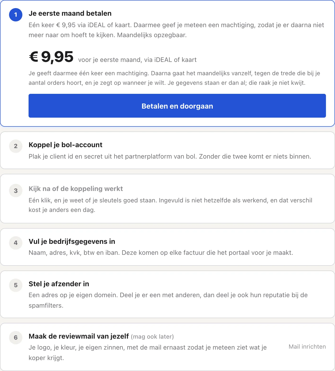 Je eigen adres en je eerste maand